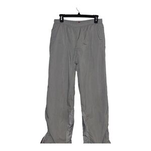 Nike Wind Breaker Pants Women Sz 4-6 Gray Hem Side Zippers Athleisure